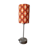 lampe à poser ambiance seventies imprimé space age