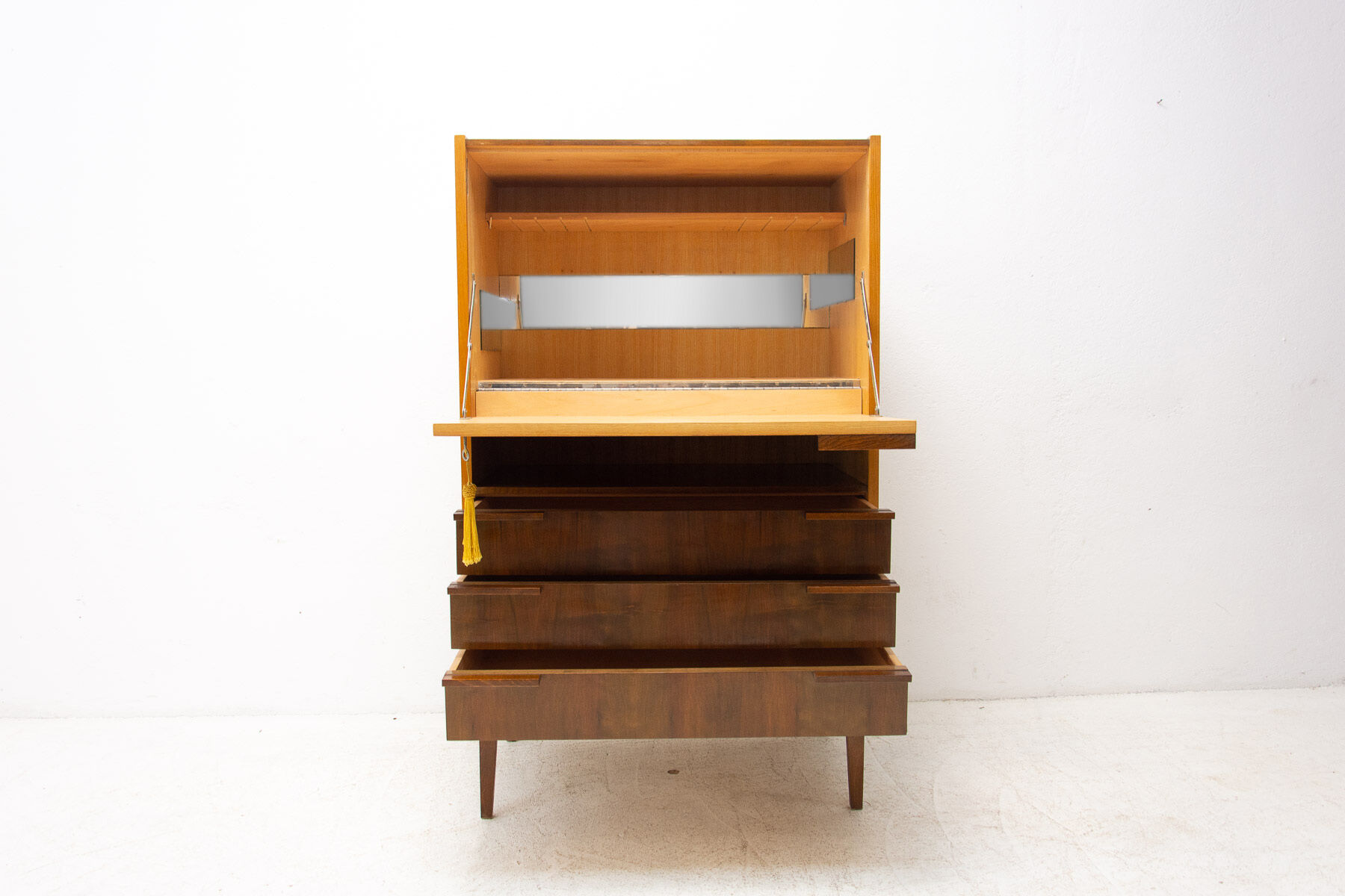 Vintage bar cabinet by František Mezulánik, 1970´s, Czechoslovakia