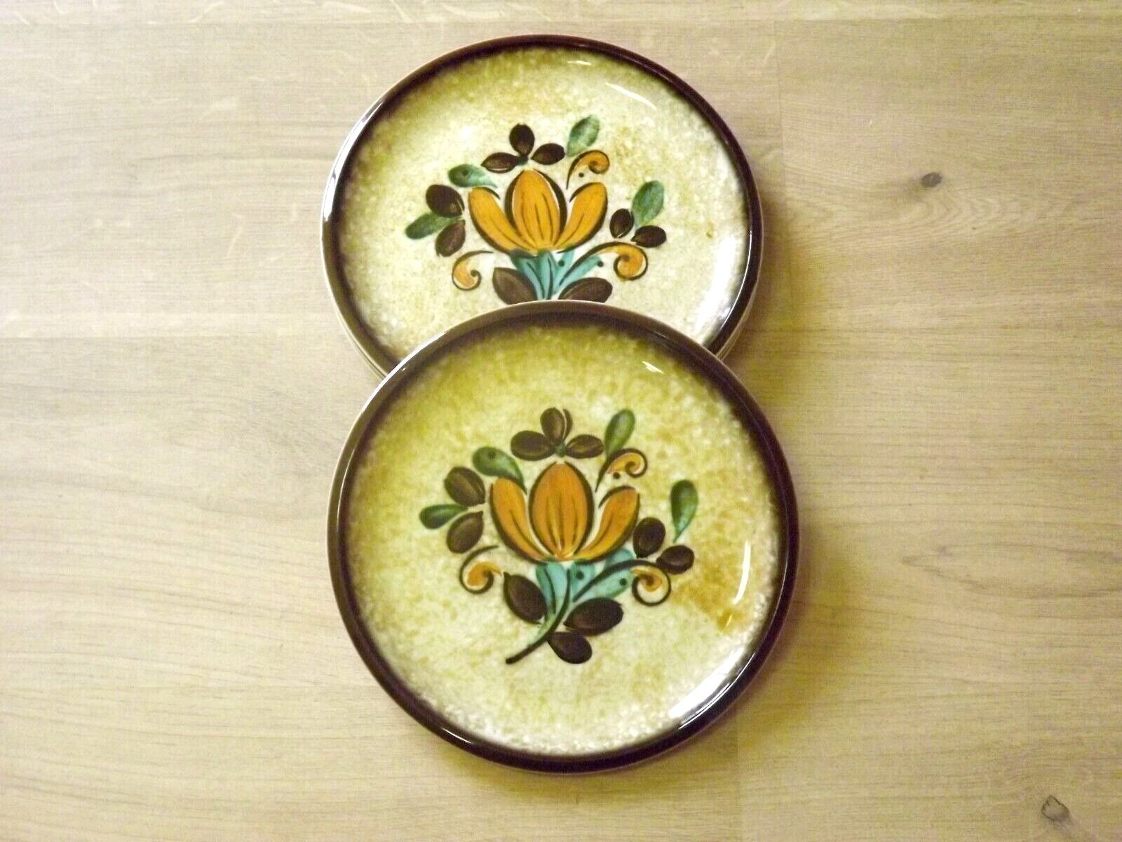 Vintage Villiroy and Boch Corfou Collection Set of 4 Dinner Plates 3802