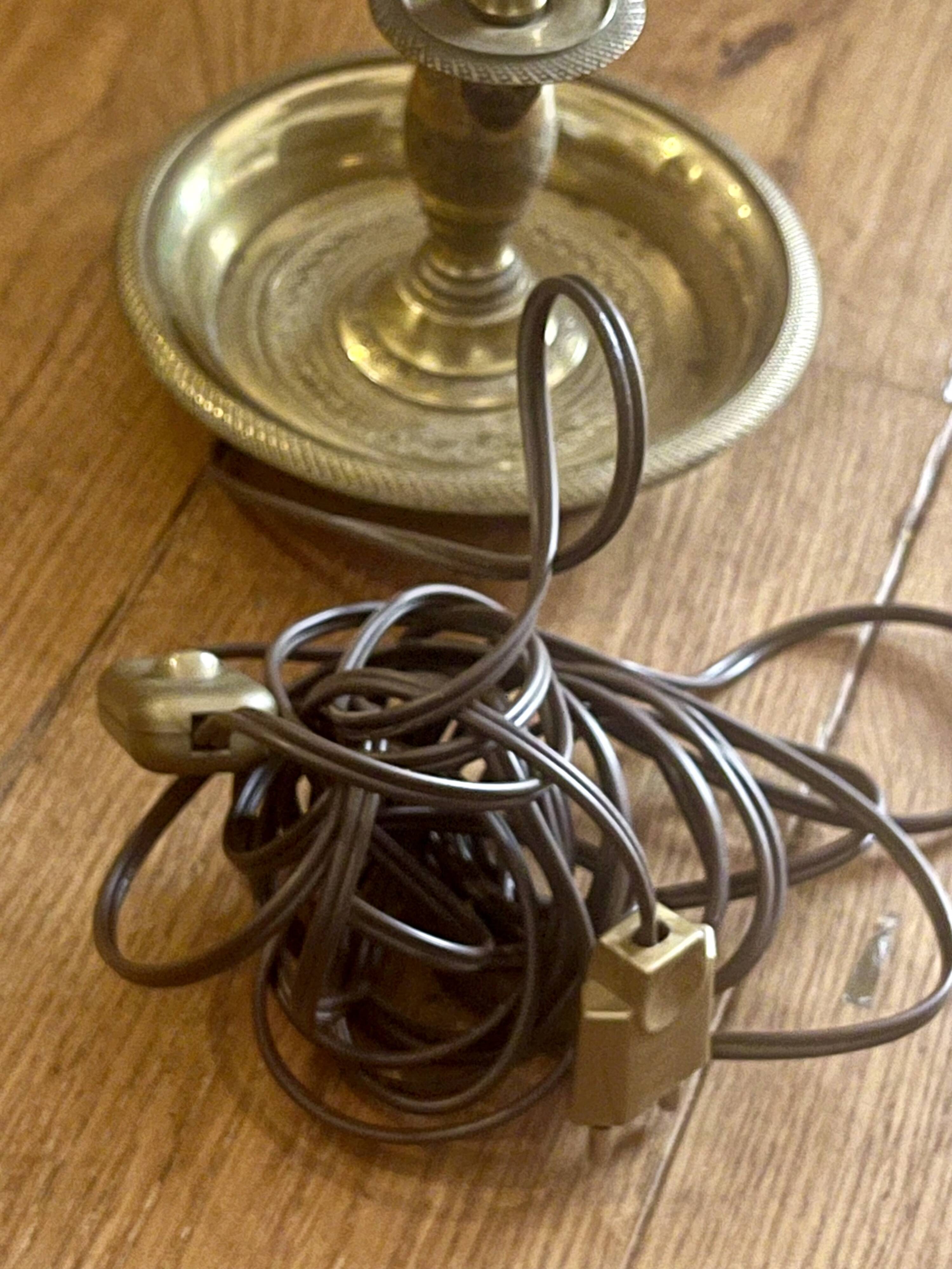 Three-burner Bouillotte Lamp - Empire Style - Very good condition