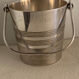 Silver metal Ercuis ice bucket