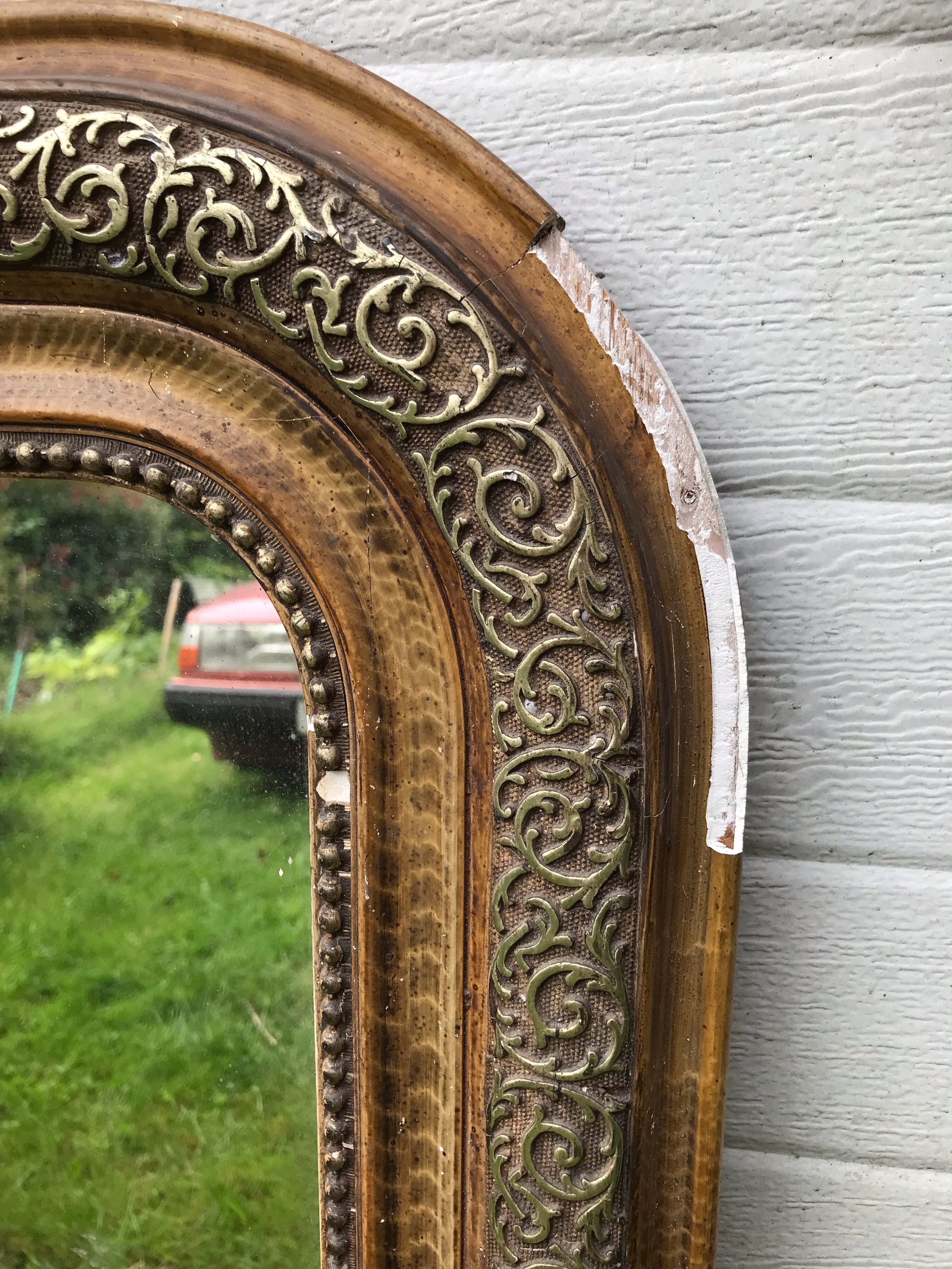 Mirror Louis-Philippe 105 x 75 cm