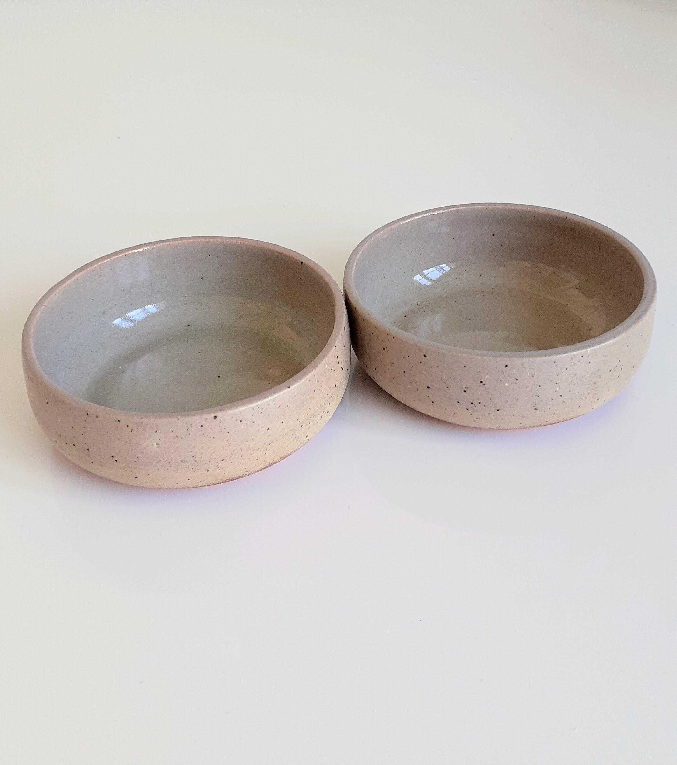 Sandstone cups or ramekins