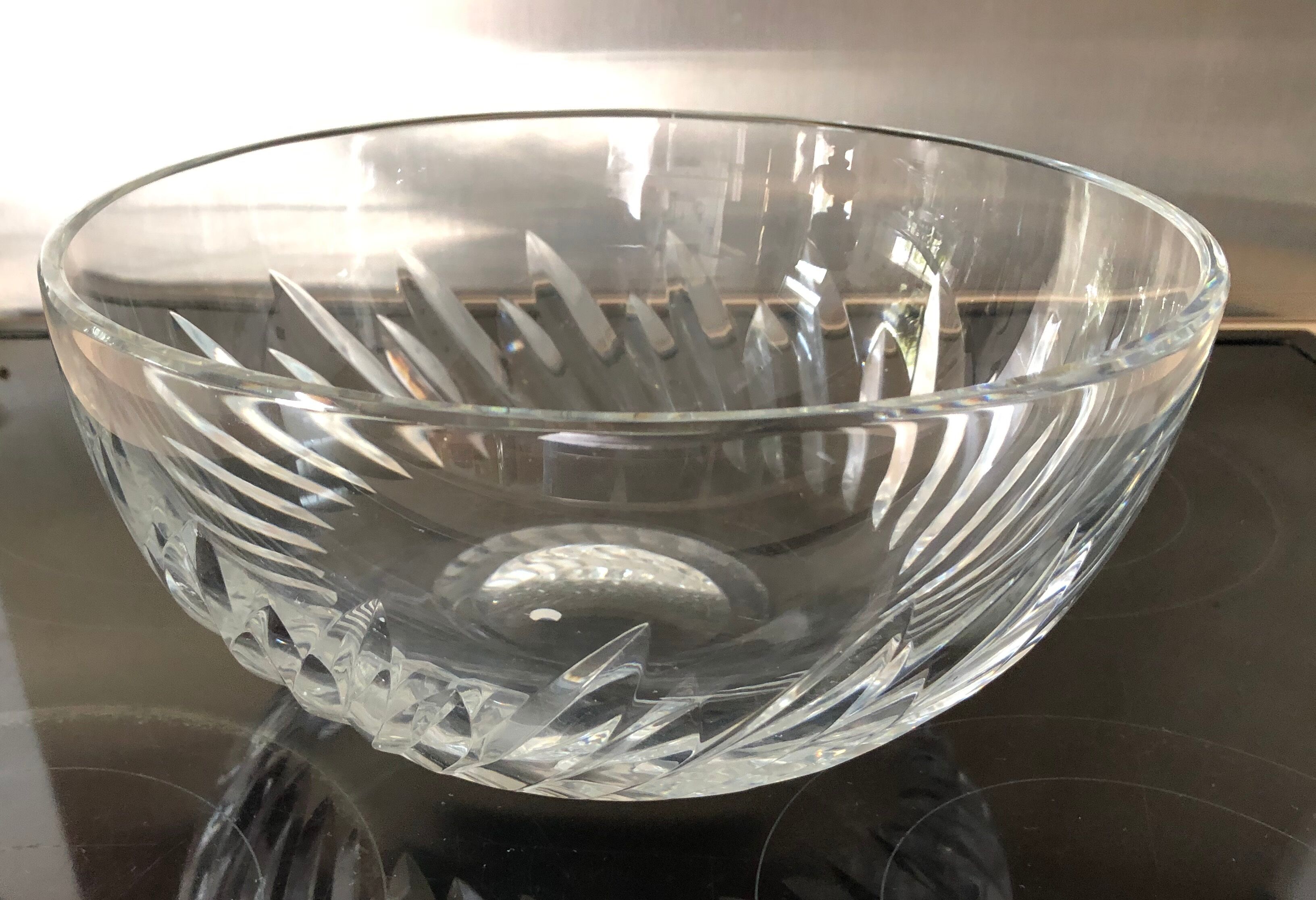 Large Baccarat crystal cut