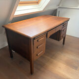 Antique desk Anbess oak secretaris vintage