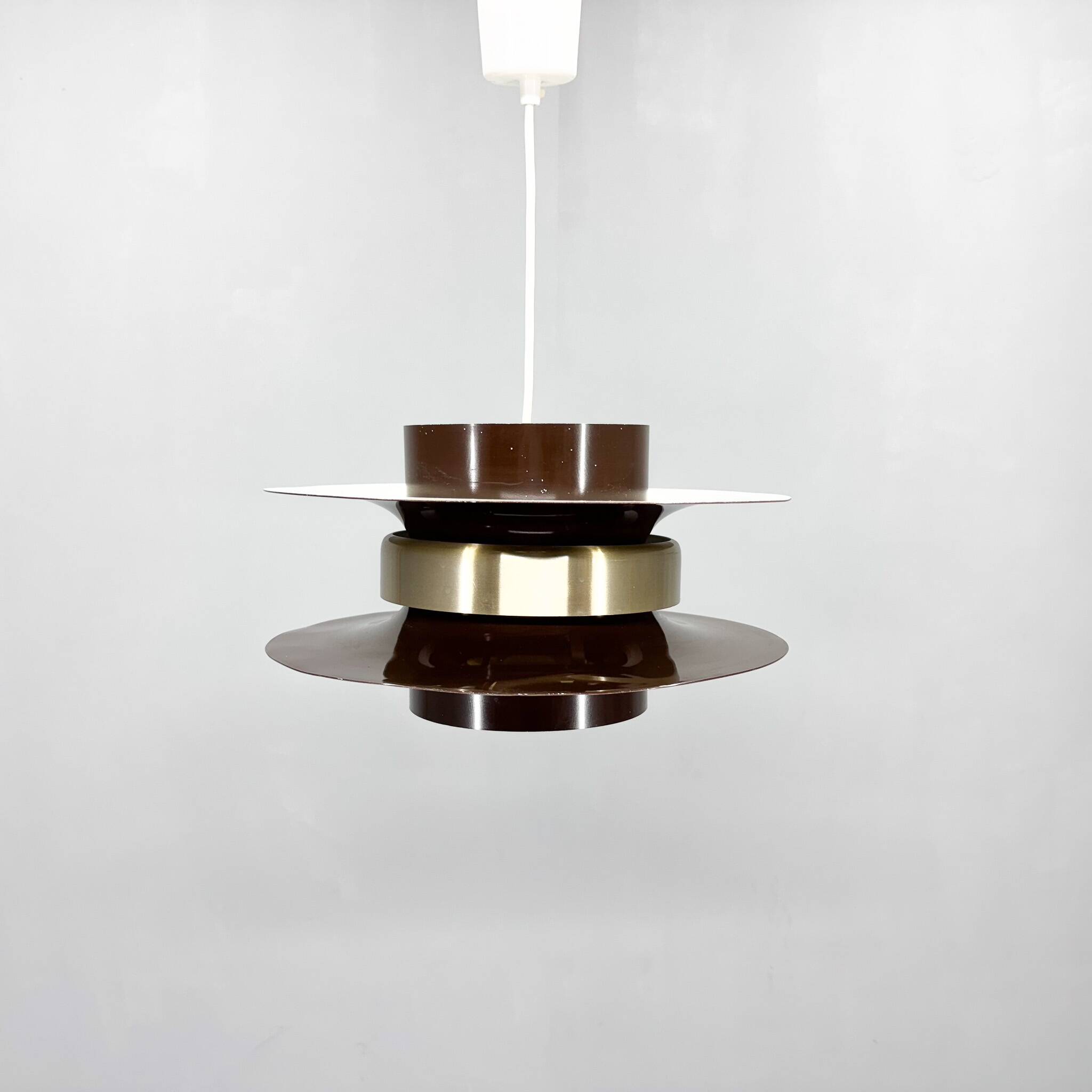 1970s Metal Space Age Pendant Light, Germany