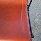 Set of 2 Matteo Grassi leather chairs