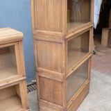 Library md in oak modular shelf