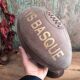 Vintage leather rugby ball Biarritz Pays Basque