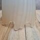 Vintage tulip lampshade in frosted glass.