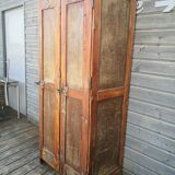Vestiaire porte manteau, Armoire vintage en bois