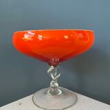 Red vintage Murano style vase/glass