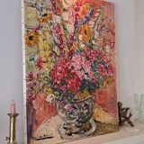 Bouquet of Flowers Painting by Azéma Billa