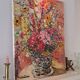 Tableau Bouquet de Fleurs par Azéma Billa