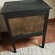 Commode patinée noire