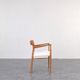 Mid-Century Model 56 Danish Dining Chair by Niels O. Møller for J.L. Møller