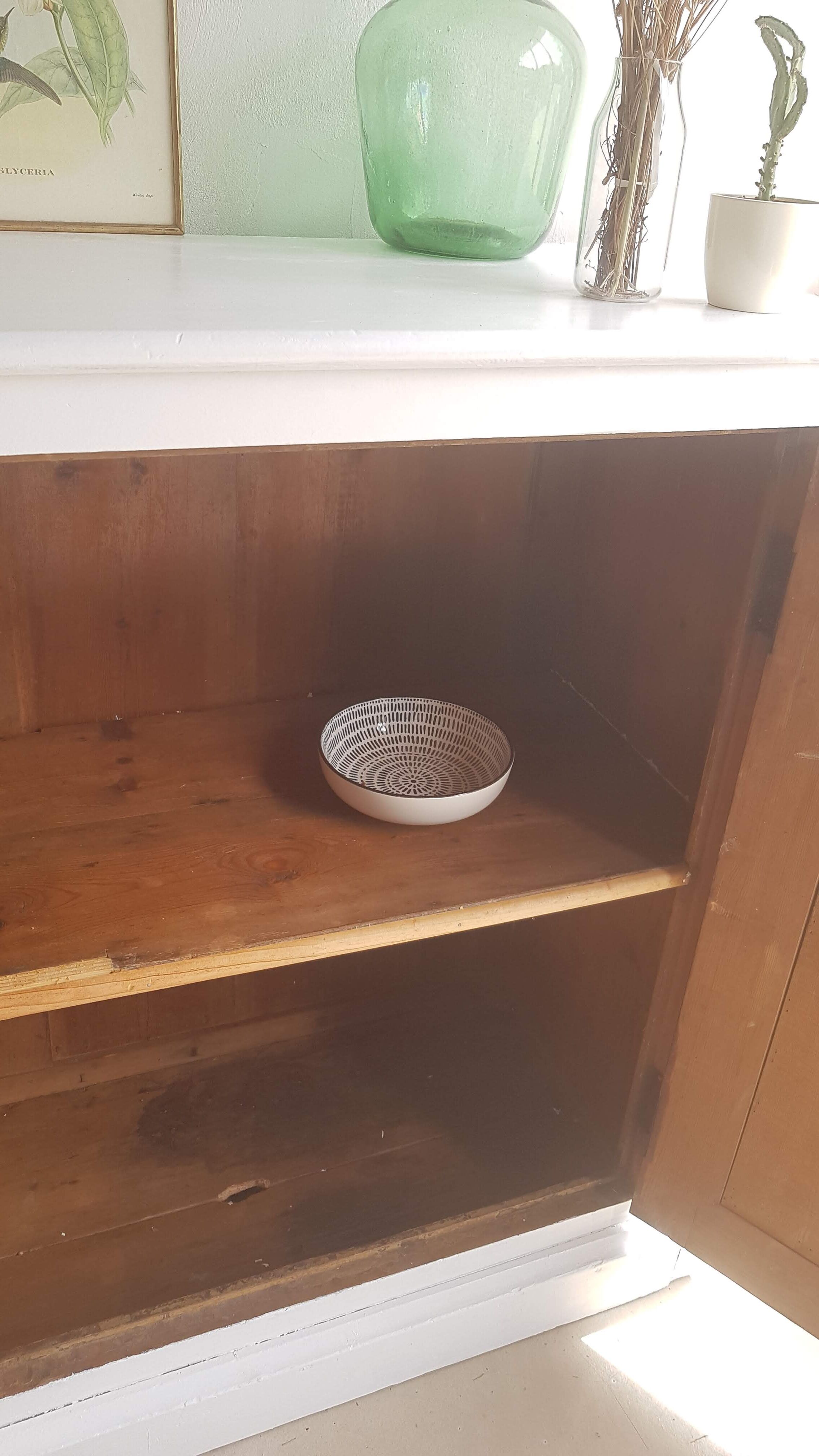 Old White Parisian Buffet