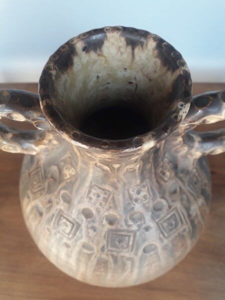 Joseph Talbot grand vase grés ceramique ep 1950/60