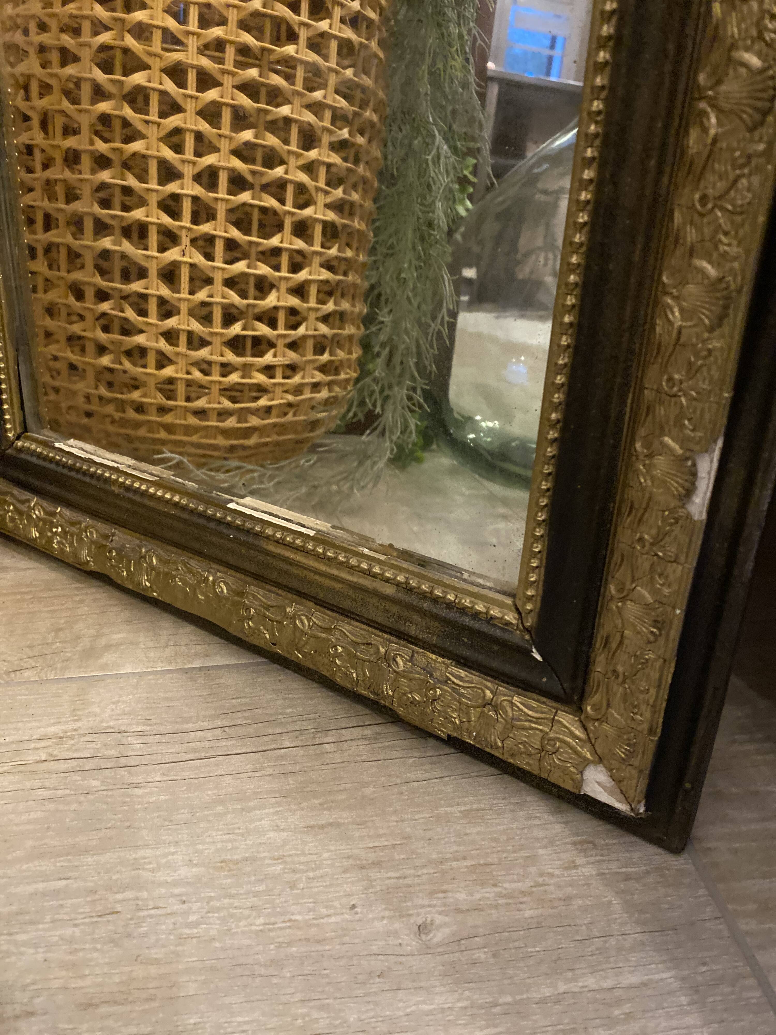 Miroir de style "Louis Philippe" - 58x43cm