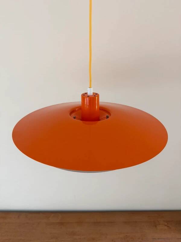 Rare vintage Danish design lamp - 1970s - Space Age lamp