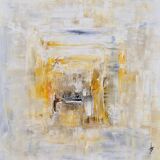 Abstract painting table