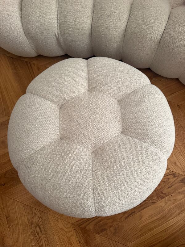 Pouf rond Roche Bobois