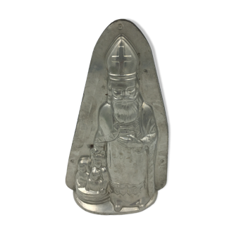 Chocolate mold of St. Nicholas