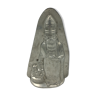 Chocolate mold of St. Nicholas