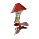 Mushroom walking lamp