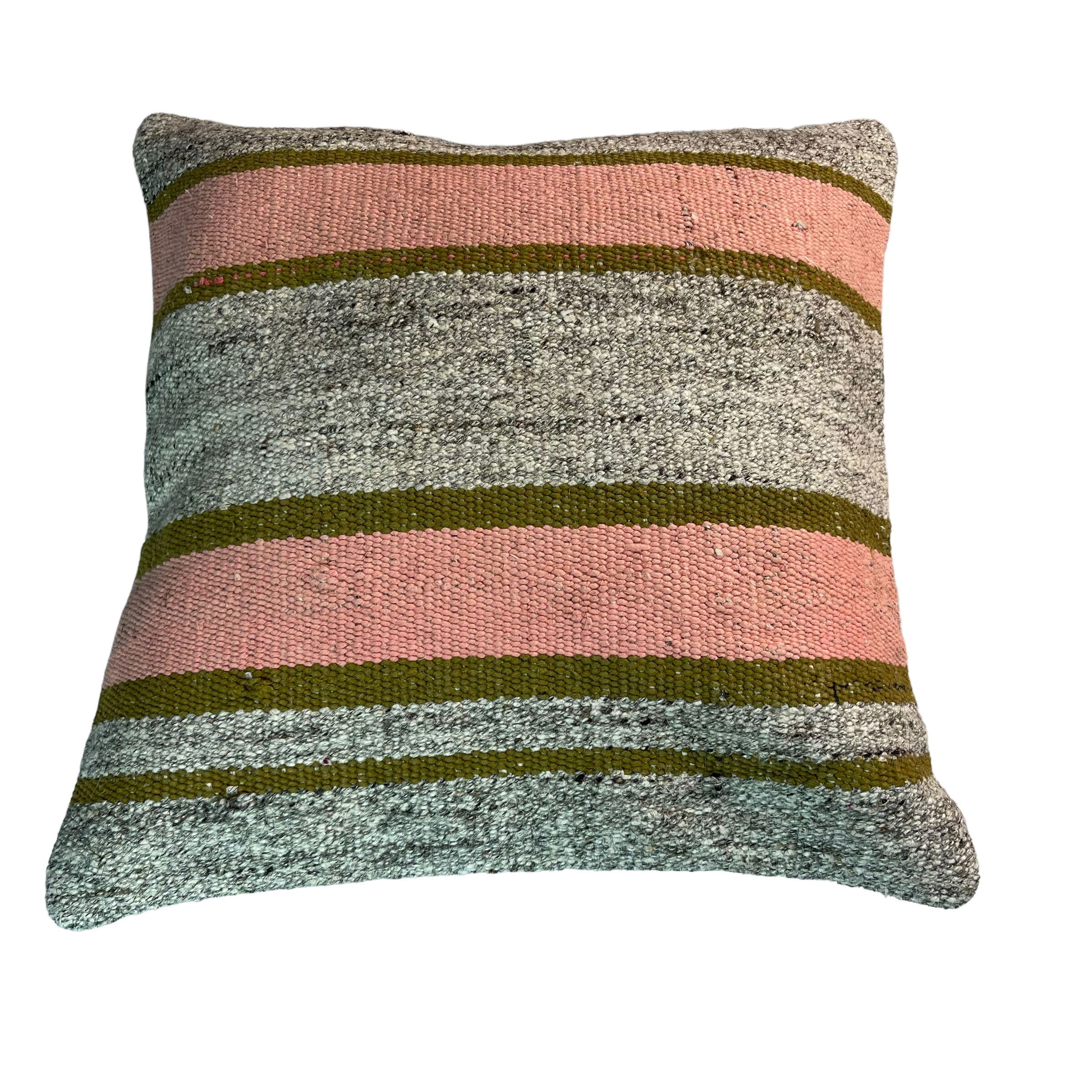 Vintage turkish kilim cushion cover 40 x 40 cm