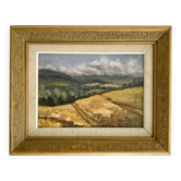 Vintage Impressionist Oil Painting Landscape, Signed R. Grinberg