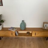 Light oak solid wood sideboard