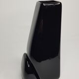 Vase mégalithe noir 25 cm