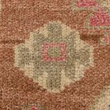 Brown Pink Classic Persian Runner Rug, 83x308Cm