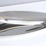 Pocheuse à poisson en acier inoxydable Roberto Sambonet, design années 1960, Italie