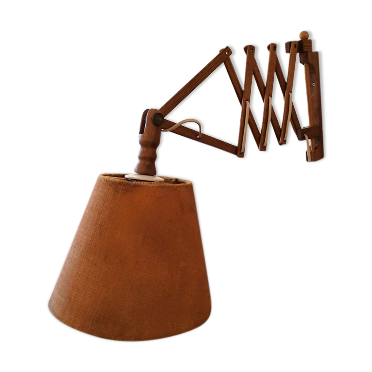 Scandinavian "accordion" sconce 1950s