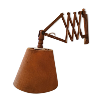 Scandinavian "accordion" sconce 1950s