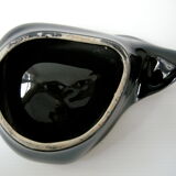 Vintage ashtray 1950 free-form ceramic