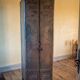Vintage factory metal cabinet