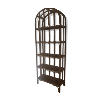 Bamboo shelf - rattan