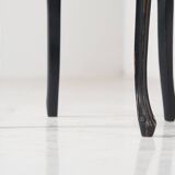 2 Louis XV style bar stools, Belgium