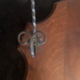Oak wall coat rack 5 hook