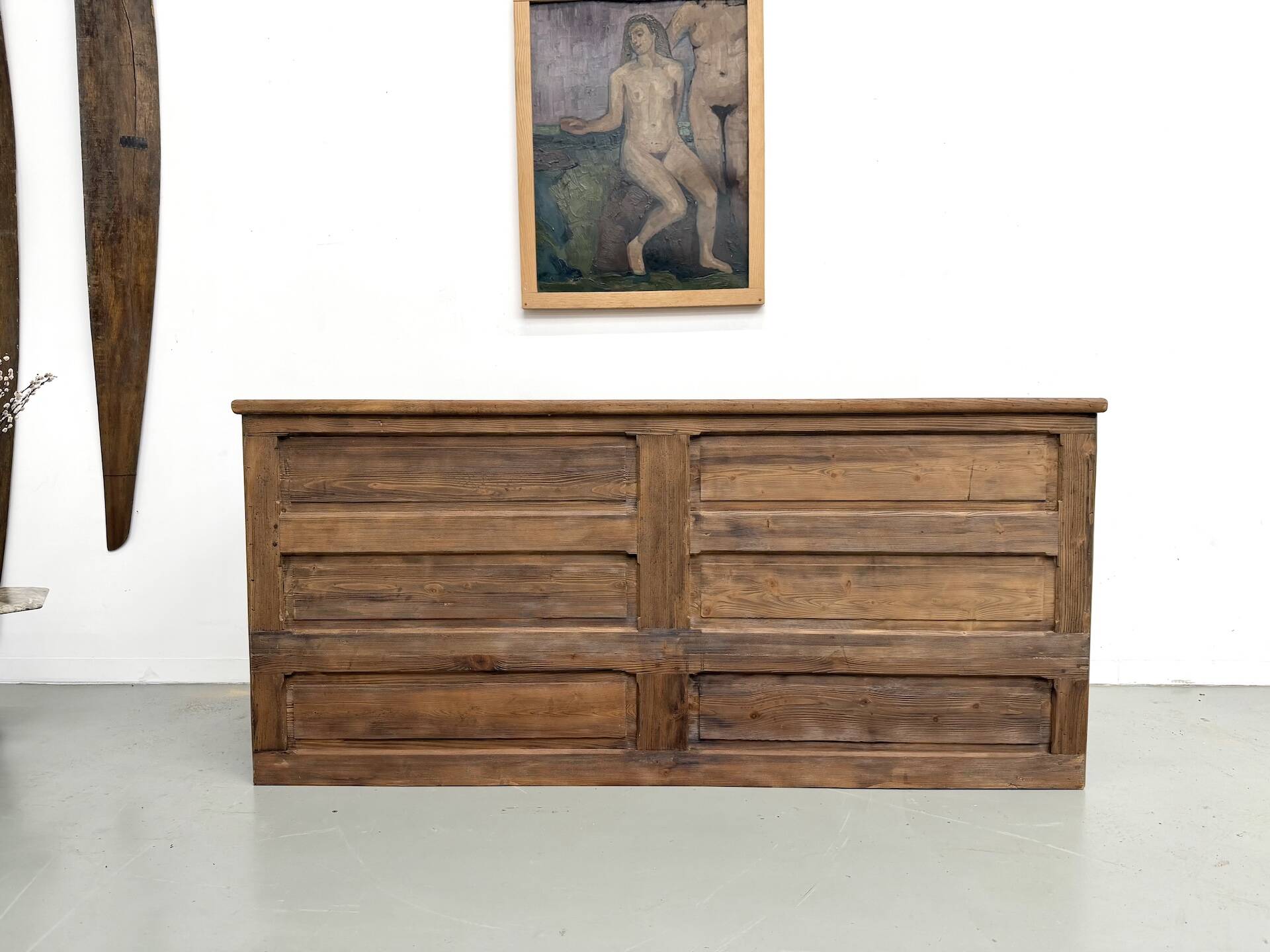 Pine workbench circa 1950