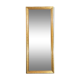 Miroir 190x80 d'époque Louis Philippe doré a la feuille d'or