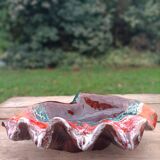 Retro ceramic ashtray