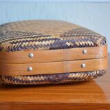 Vintage wicker case