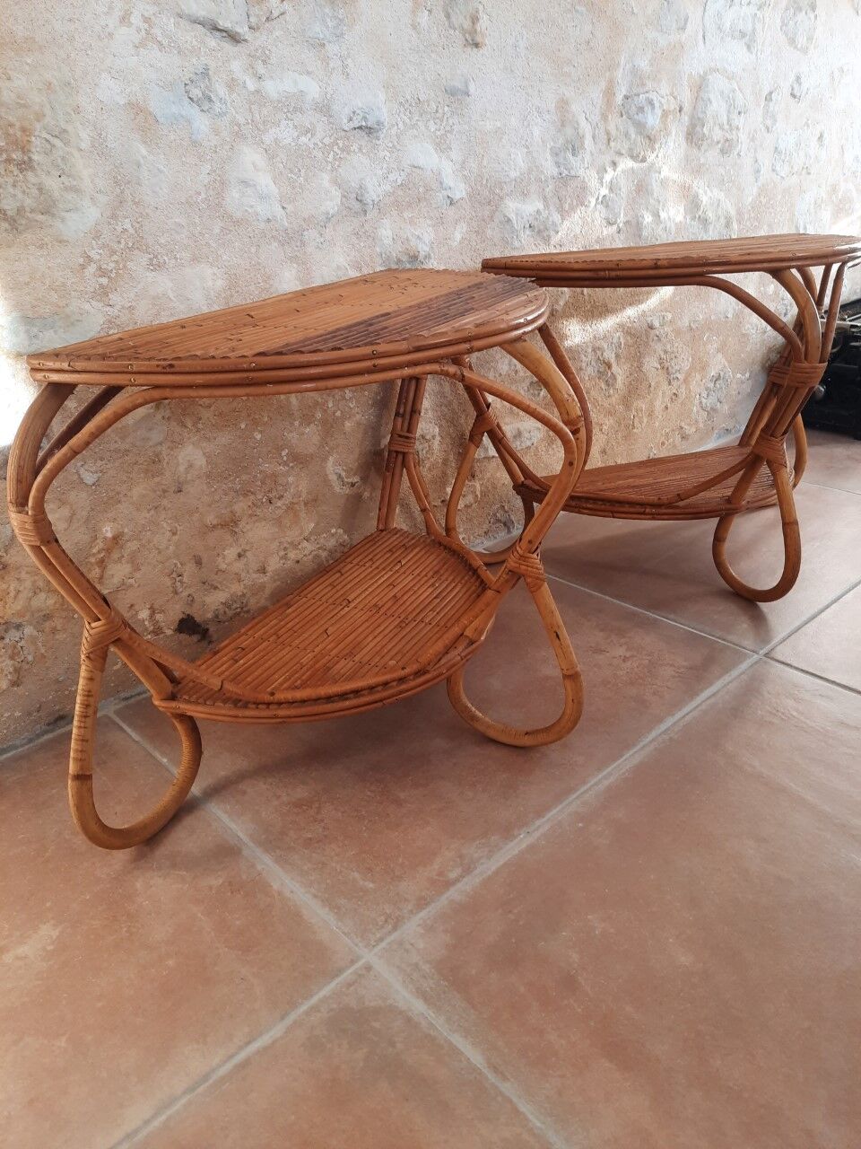 Pair of bedside tables