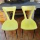 Pair of Gilac vintage 70s design chairs