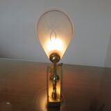 Pair of large wall lamps art deco 1930