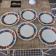 Lot of 6 plates Acapulco Villeroy - Boch